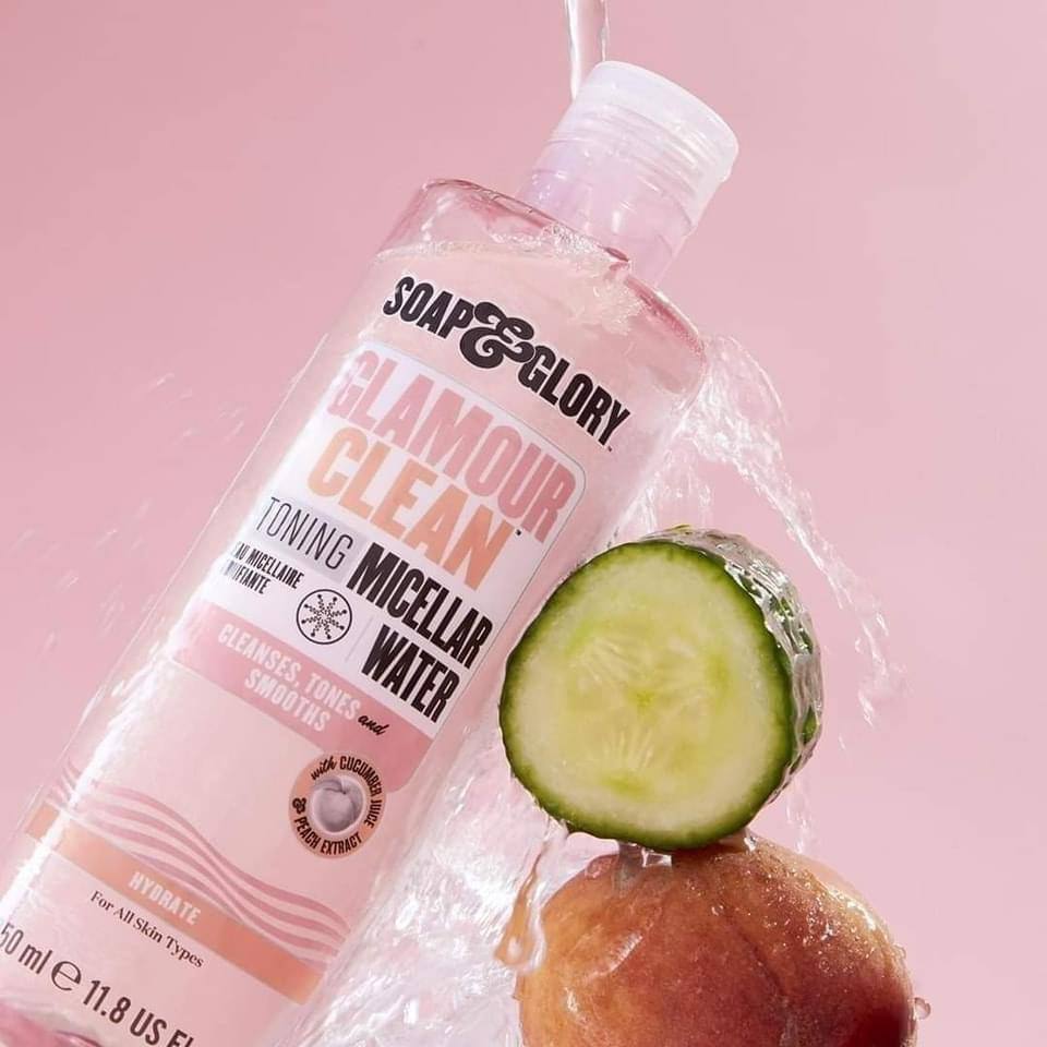 Soap & Glory🌸 💗 Glamour Clean Toning micellar Water 350 ml image 1