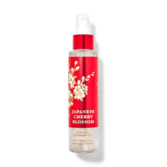 Bath & Body Works Japanese Cherry Blossom shimmer body mist