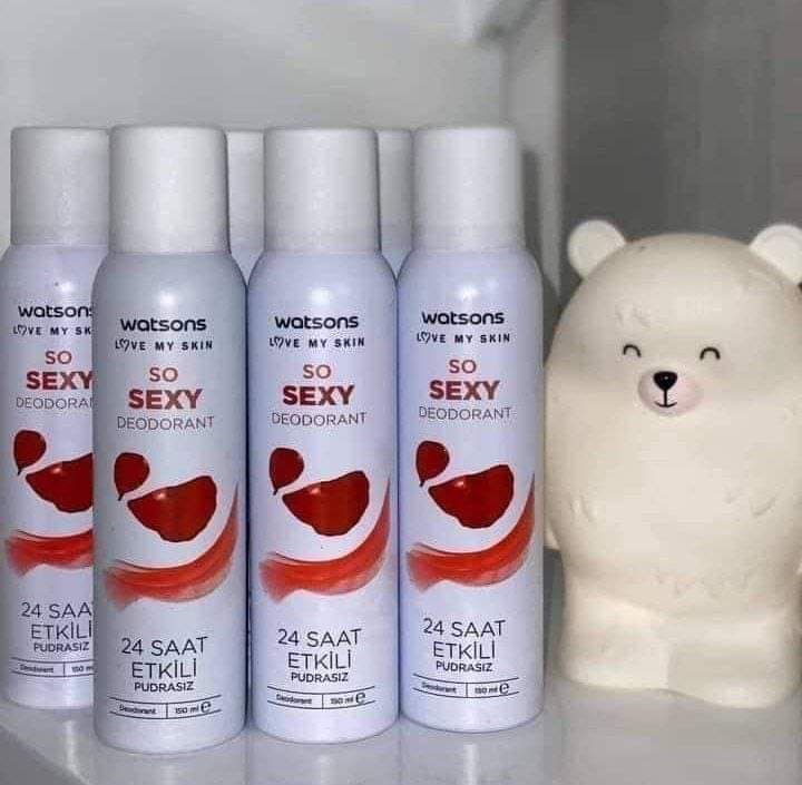 💥Watsons So Sexy Deodorant Spray Powder-Free 150 ml image 3