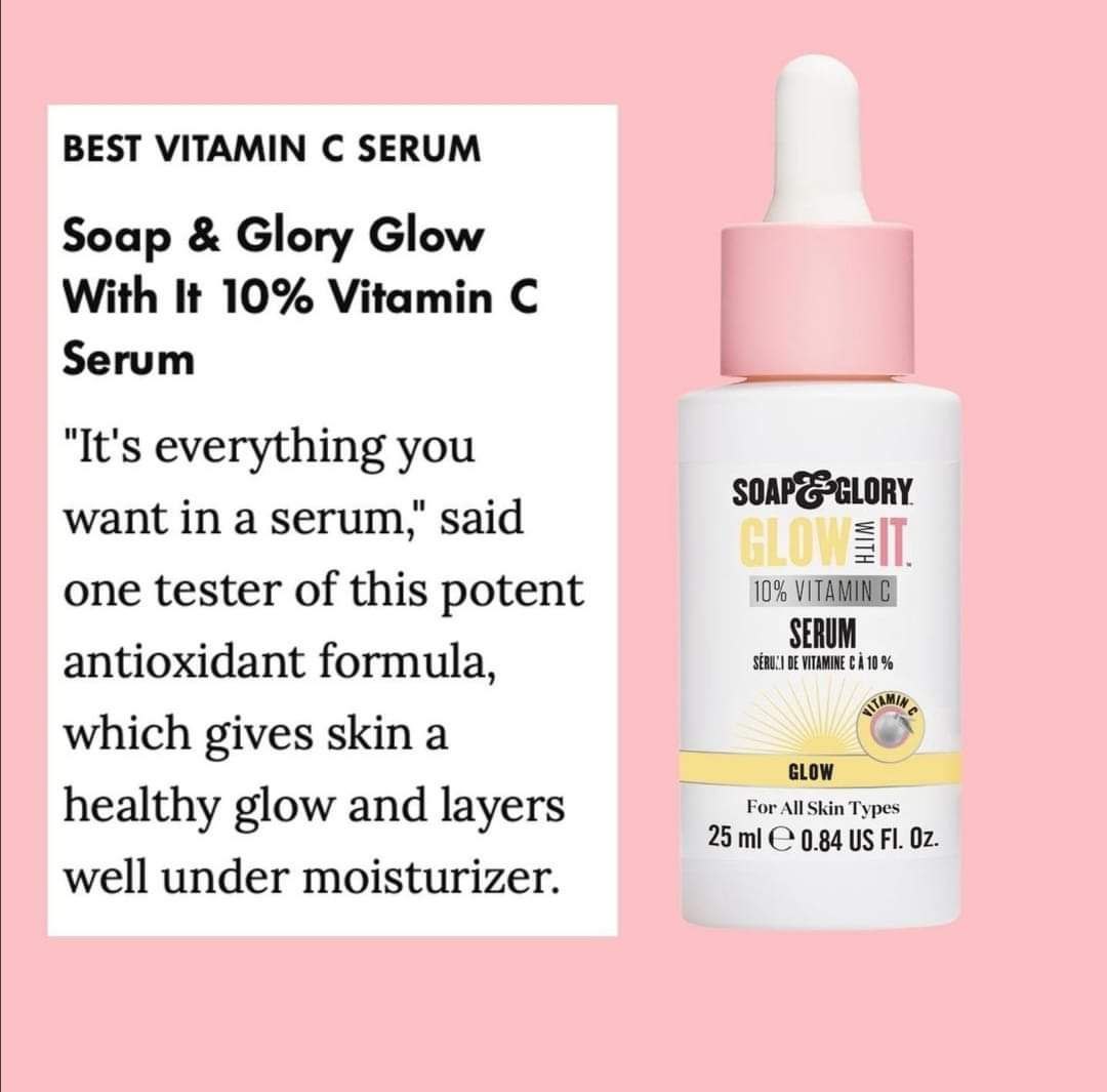 Soap & Glory Serum Glow With 10% Vitamin C 25 Ml "سوب اند جلوري سيروم بفيتامين سي 10 % 25 مل" image 2