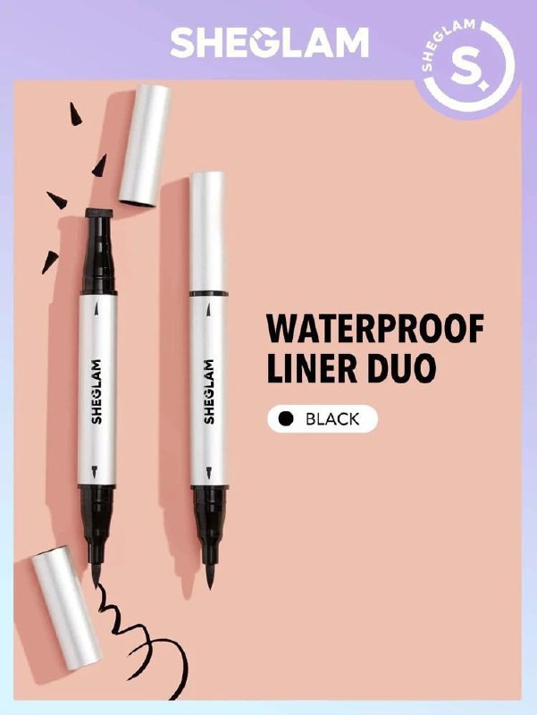 Sheglam Wing It waterproof liner duo "ايلاينر شيجلام مزدوج" image 2