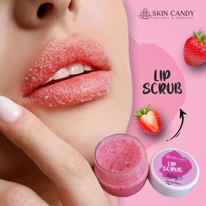Skin candy lip scrub & lip balm set"مقشر شفايف" image 1