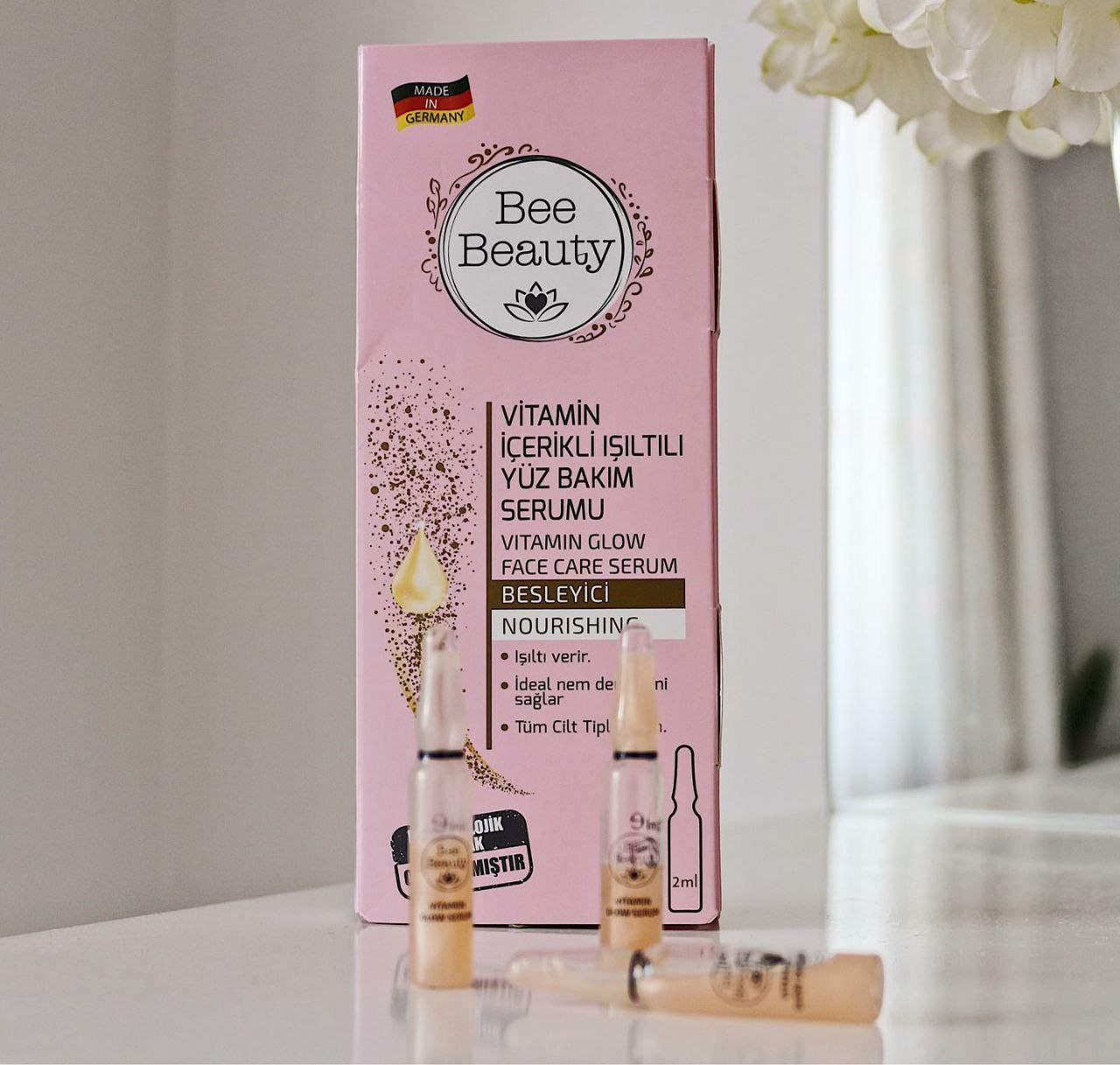 bee beauty vitamin glow serum image 4