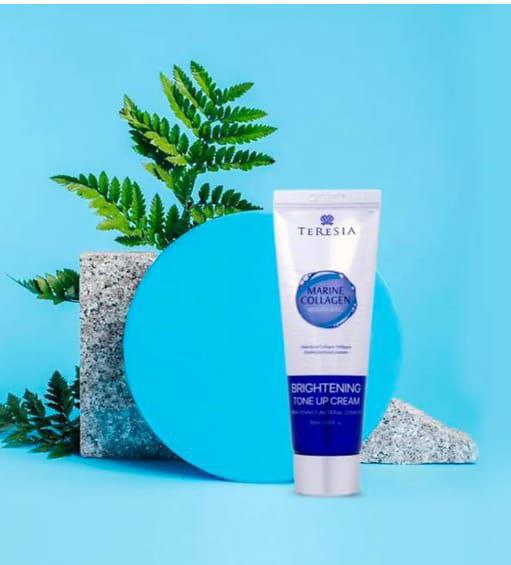 Teresia Marine Collagen Brightening Tone-up" كريم تفتيح غني بالكولاجين البحري" image 2