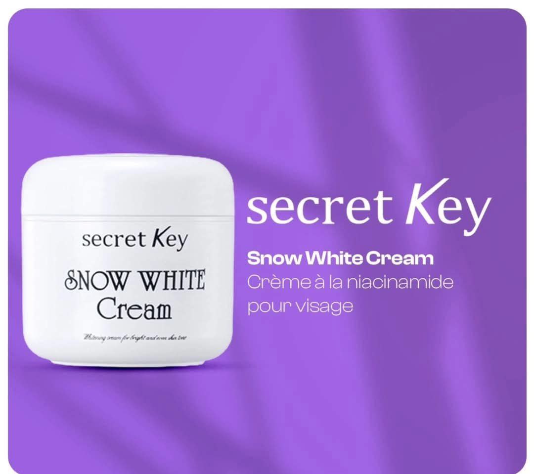 Secret Key Snow White Cream 50 ML"كريم التفتيح snow white " image 1