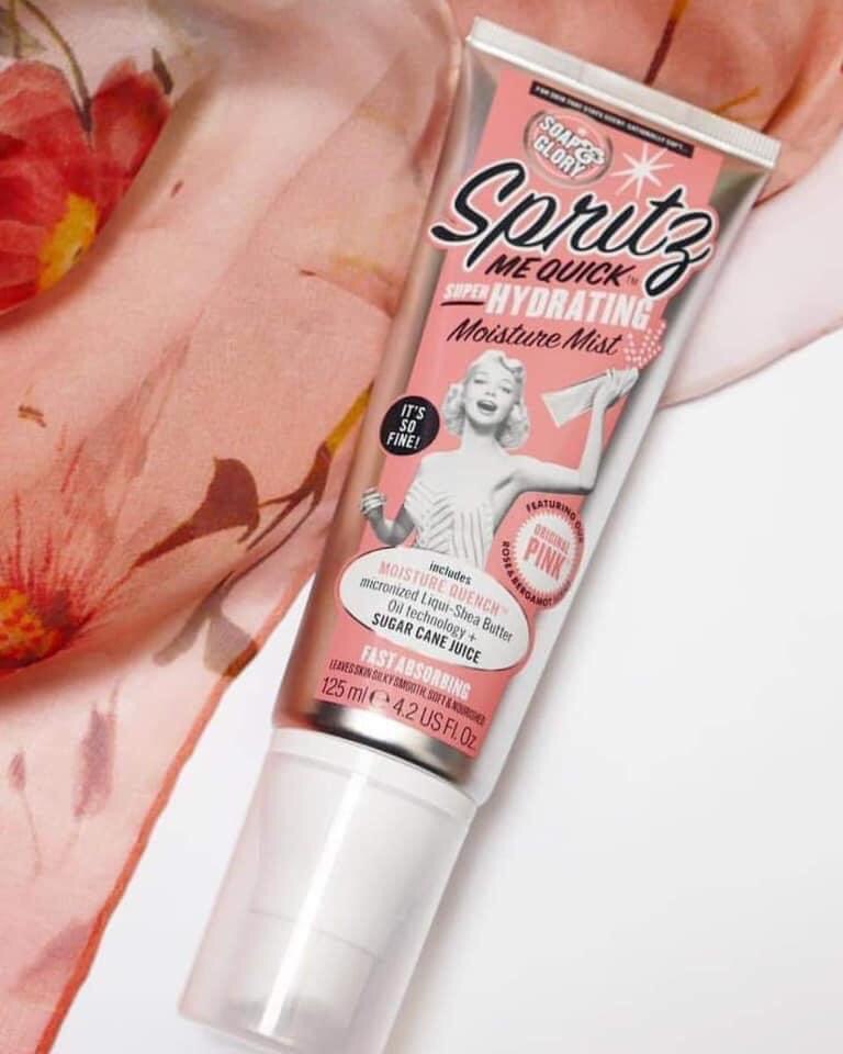 Spritz me quick moisture mist From Soap and Glory"ميست ومرطب للجسم من سوب اند جلوري ٢×١" image 1