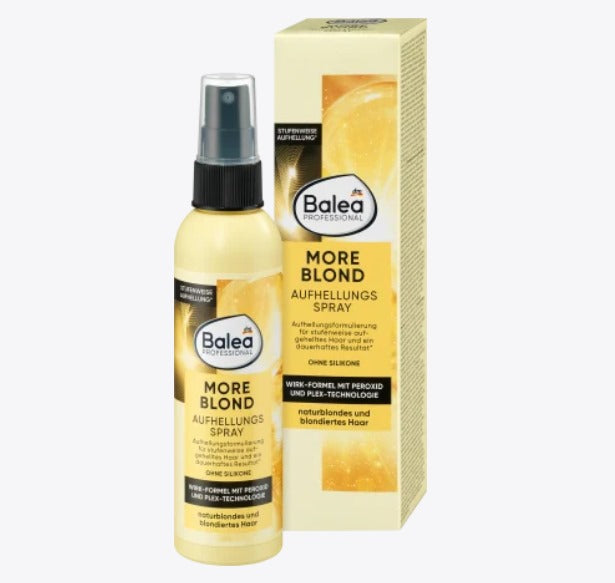 Balea more blond for hair color lightening
