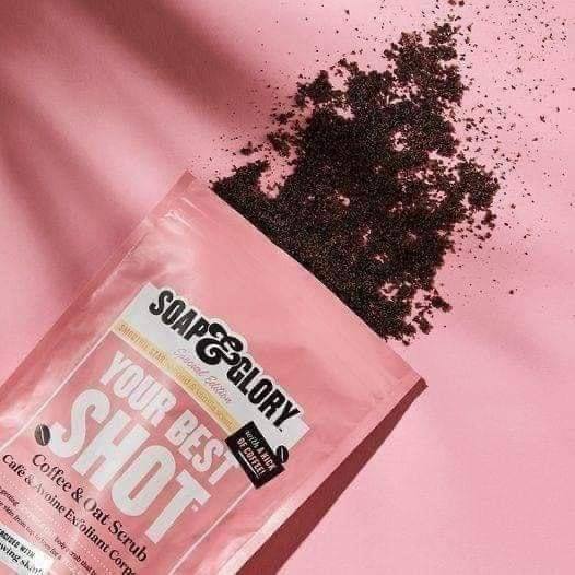 Soap and Glory Your Best Shot Coffee & Oat Scrub"سكرب القهوة من سوب اند جلوري" image 4