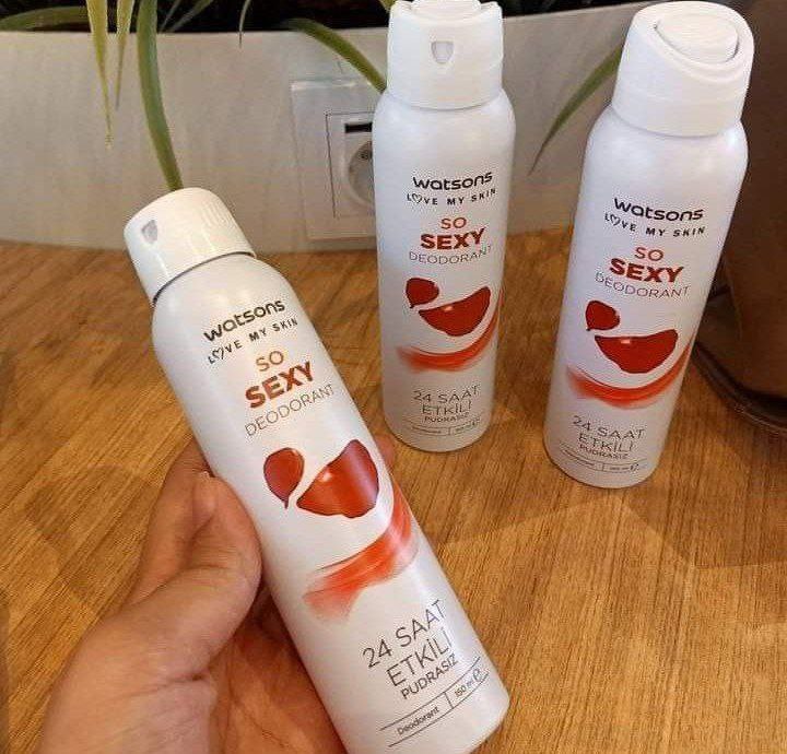 💥Watsons So Sexy Deodorant Spray Powder-Free 150 ml image 4