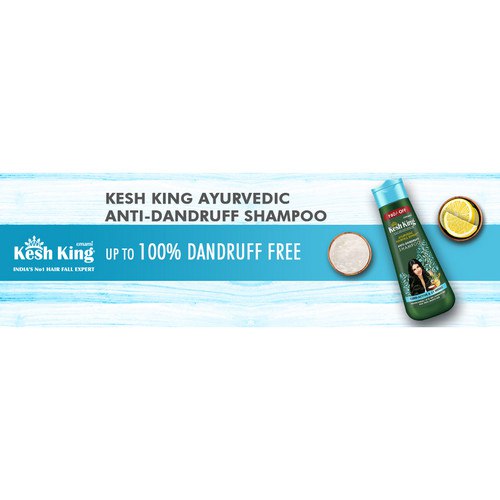 Shampoo Kesh king anti-dandruff 200 ml "شامبو كيش كينج بالحليب الرائب 200 مل" image 2