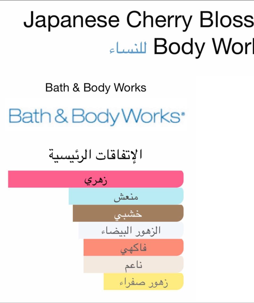 Bath & Body Works Japanese Cherry Blossom shimmer body mist