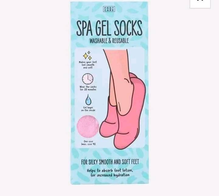 Spa gel socks شراب جل للقدمين