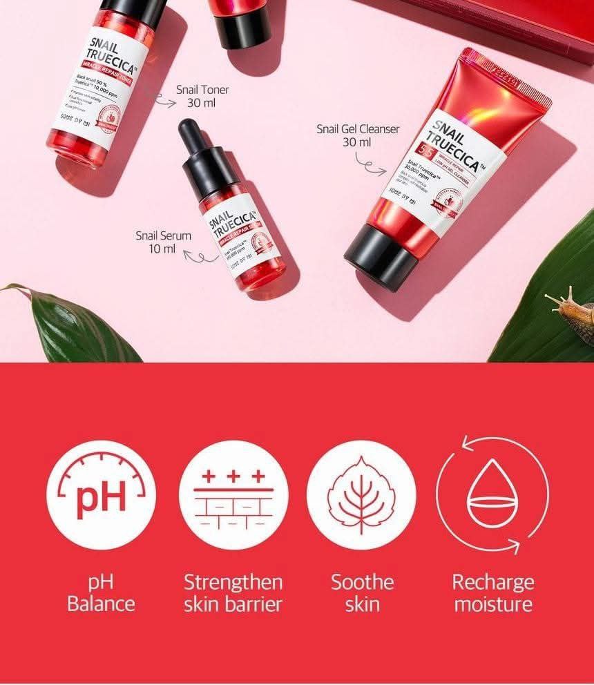 SOME BY MI - Snail Truecica Miracle Repair Starter Kit