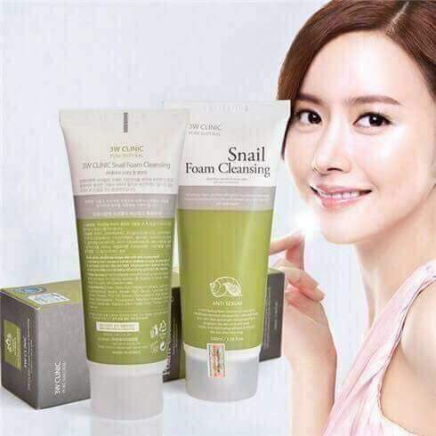 Snail Foam Cleansing "غسول الحلزون الكوري " image 0
