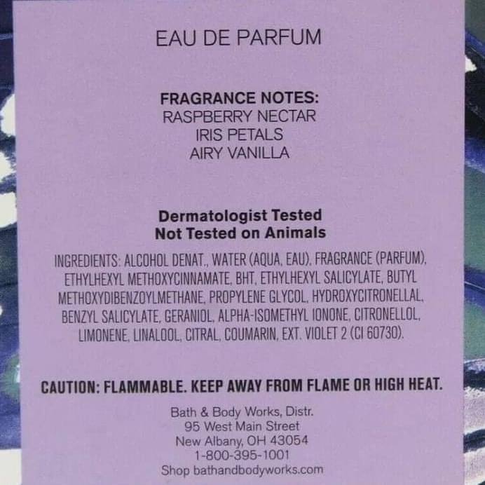 Bath and body works Butterfly perfume"بيرفيوم باترفلاي باث اند بادي وركس" image 1