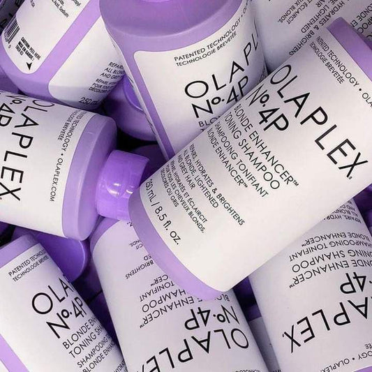 OLAPLEX N°4P BLONDE ENHANCR TONING SHAMPOO"شامبو اولابلكس معزز للون الأشقر" image 0