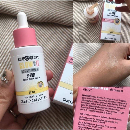 Soap & Glory Serum Glow With 10% Vitamin C 25 Ml "سوب اند جلوري سيروم بفيتامين سي 10 % 25 مل" image 0