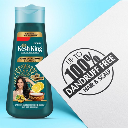 Shampoo Kesh king anti-dandruff 200 ml "شامبو كيش كينج بالحليب الرائب 200 مل" image 0