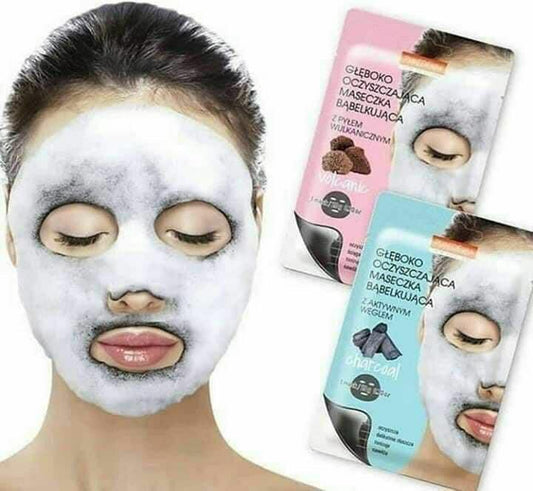 Purederm Skin Solutions Deep Purifying black 2 "ماسك وجه فقافيع للتنظيف العميق" image 0