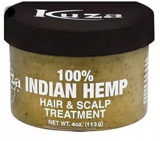 Kuza Indian Hemp Hair and Scalp Treatment  (113gm) "علاج القنب الهندي للشعر وفروة الرأس من كوزا (113 جرام)" image 0