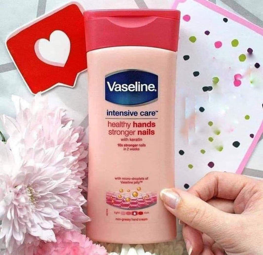 Vaseline healthy hands  Stronger Nails with keratin image 0