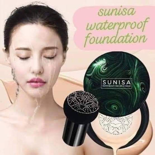 SUNISA Waterproof foundation"كريم أساس لجميع أنواع البشرة" image 0