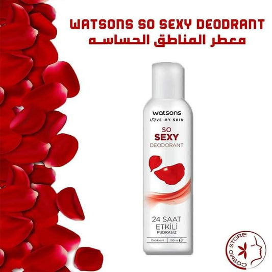 💥Watsons So Sexy Deodorant Spray Powder-Free 150 ml image 0