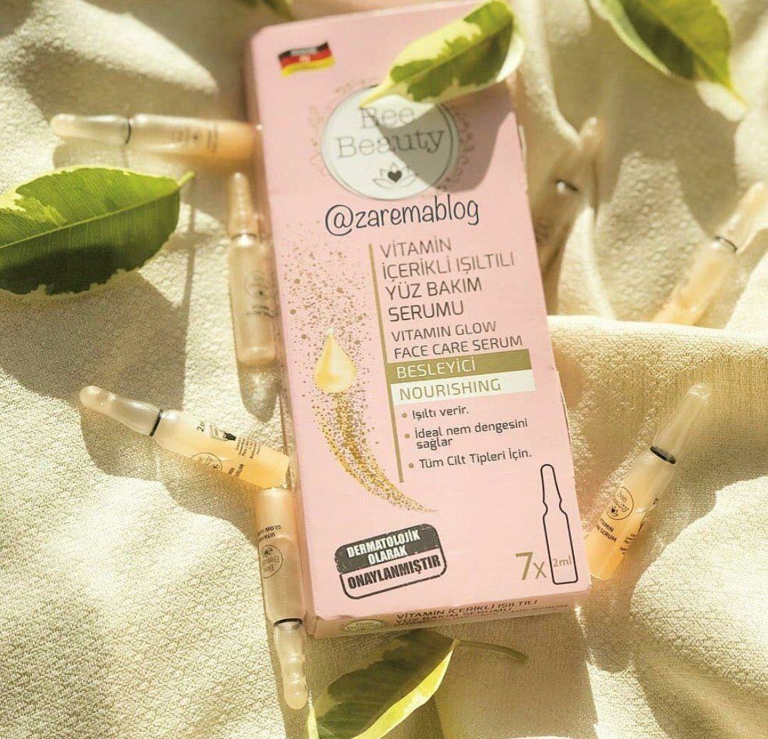 bee beauty vitamin glow serum image 3