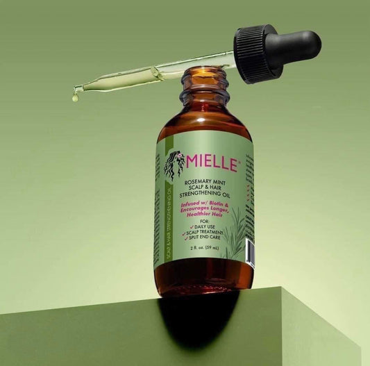 MIELLE ROSEMARY MINT ✨️ Scalp & Hair strengthening Oil"زيت إكليل الجبل والنعناع من ميلي" image 0