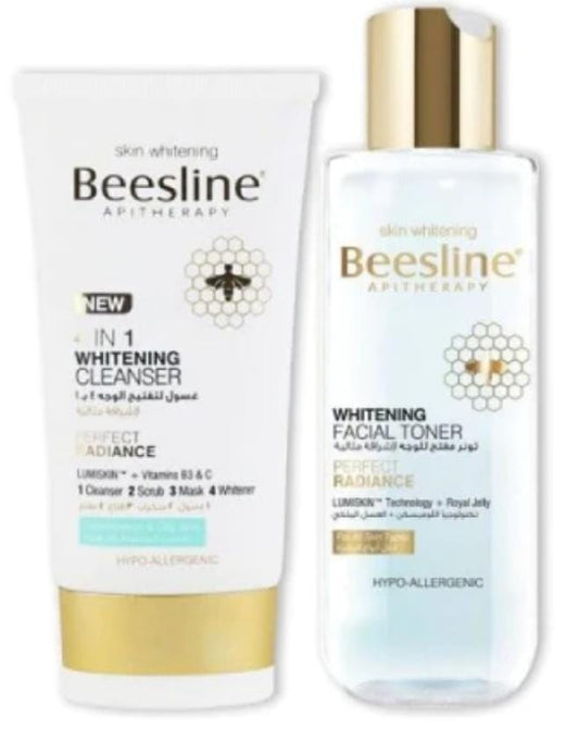 Beesline Whitening Facial Toner+ beesline whitening Facial wash "تونر مفتح للوجه بيزلين + غسول تبييض للوجه بيزلين" image 0