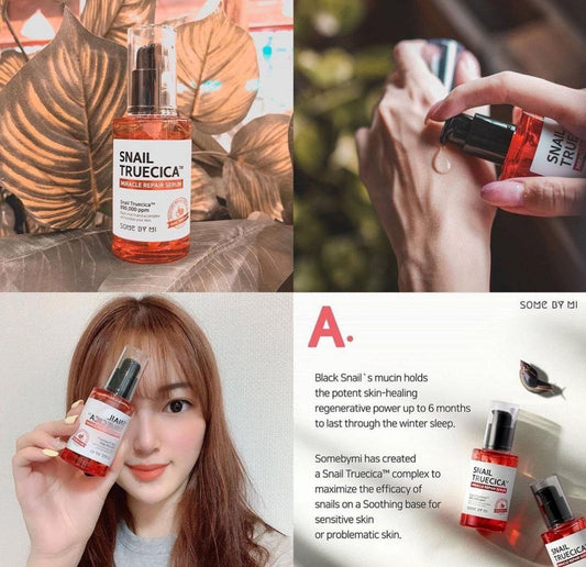 Snail Truecica Miracle Repair Serum 50ml"سيروم اصلاح البشرة الكوري 50 ملي " image 0