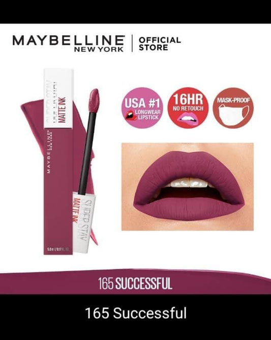 maybelline super stay lipstick 165 successful image 0
