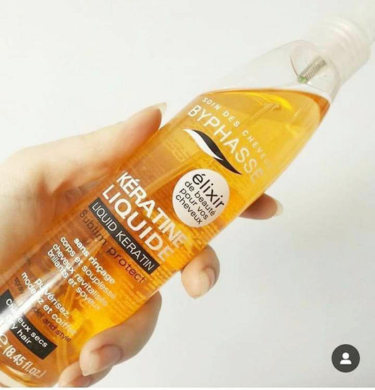 Byphasse Keratin Leave In Spray Elixr Active Protect 250ml image 0