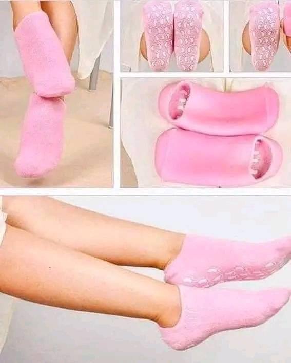 Spa gel socks شراب جل للقدمين