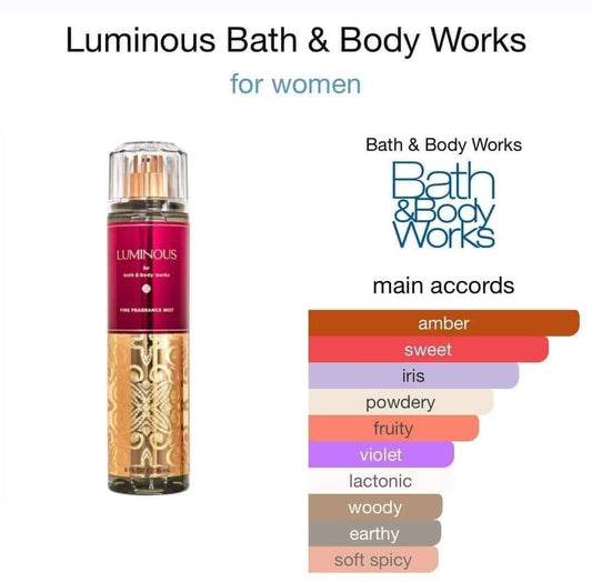 LUMINOUS MIST Bath & Body Works